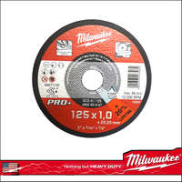 Milwaukee Vágókorong 125 x 1.0 x 22,23 mm PRO+ 80m/s INOX - Milwaukee -