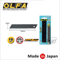 Olfa Penge OLFA tördelhető 18 mm 10 db - fekete, bliszteres