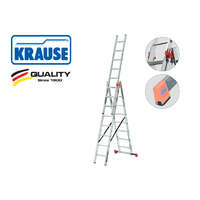 KRAUSE Létra ALU létrafokos sokcélú álló 3x 9 fokos - Krause CORDA