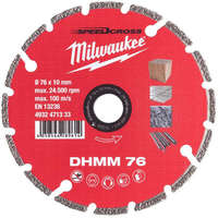 Milwaukee Vágókorong, gyémánt 76x10 mm SZEGMENTÁLT - Milwaukee