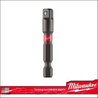Milwaukee Adapter, hatlap-négylap IMPACT 1/4"-1/4" Torziós - Milwaukee