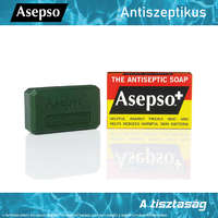 Asepso Szappan 1 db-os Asepso+ Original KÉZFERTŐTLENÍTŐ szappan 80 g
