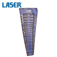 Laser Tools Csillag-villáskulcs készlet 25 db-os 6-32 mm tükrös-polírozott kiv.