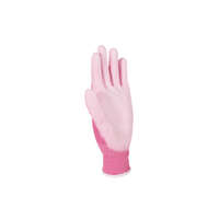 PALM GLOVES Kesztyű Buck pink - rózsaszín PW poliuretán tenyér 09-es L