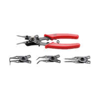 Kraftmann Fogó seeger készlet 160 mm + 4 db cserélhető fej - Kraftmann