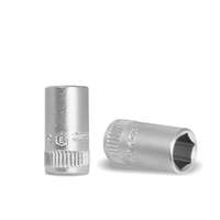 Genius Tools Dugókulcs - crowafej 1/4" 6 lap normál 12 mm Genius