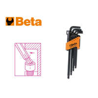 Beta Torxkulcs "L" alakú készlet 08 db-os gömbvégű torx, hosszú - Beta