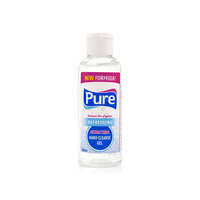 Pure Kézfertőtlenítő gél - antibakteriális - 125 ml - Pure