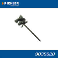Pichler Tools Pichler tartozék porlasztó fészek oldalfal tisztító kefe 24 mm - acél