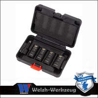 Welzh Werkzeug Kerékanyakulcs kétfejű készlet 1/2" 4 db-os - króm kupakokhoz- Welzh