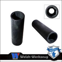 Welzh Werkzeug Lok-Typ Légkulcsfej - gépifej 3/8" 14 mm 6 lap hosszú - Welzh