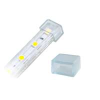 Elmark Végzáró sapka, szilikon 5050 vízálló RGB szalaghoz, első IP65 ELMARK