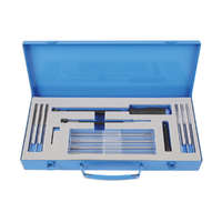 Laser Tools Izzítógyertya menetfúró és furattisztító kefe készlet 13 db-os - Laser