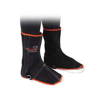 Lincoln Hegesztéshez 1 pár Bőr lábszárvédő, tépőzáras - lángálló - Lincoln