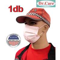 Dr.Care Arcmaszk - EÜ - orvosi szájmaszk 3 rétegű -1 db - Dr.Care - USA - RAKTÁRON !!!