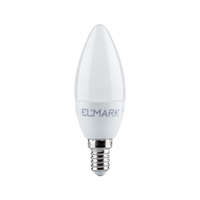 Elmark Izzó LED gyertya 8 W hideg fehér, matt 100/37 mm E14 ELMARK
