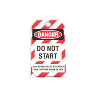 Laser Tools - UK Biztonsági címke - ANGOL feliratos - Do Not Start