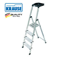 KRAUSE Létra ALU lépcsőfokos álló 1x 4 fokos - Krause Monto SECURY