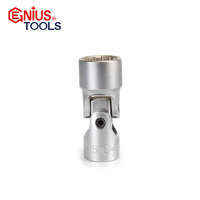 Genius Tools Dugókulcs - crowafej 3/8" csuklós 15 mm Genius