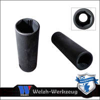 Welzh Werkzeug Lok-Typ Légkulcsfej - gépifej 3/8" 11 mm 6 lap hosszú - Welzh