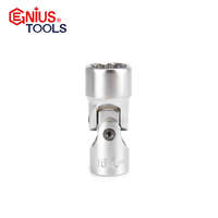 Genius Tools Dugókulcs - crowafej 3/8" csuklós 16 mm Genius