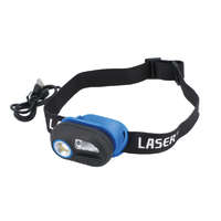 Laser Tools Szerelőlámpa - Fejlámpa LED COB Multifunkc. 2:1 akkus USB +szenzor