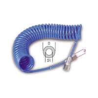 Beta Levegőcső spirál 4 m kék - 5 mm x 8 mm - 1/4" BM - 98 Shore (1914/5x4MT)