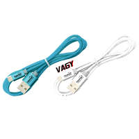 SMA USB töltőkábel - Micro - kék vagy fehér 2.1A - 1m - Home