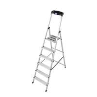 KRAUSE Létra ALU lépcsőfokos álló 1x 6 fokos - Krause Monto SAFETY