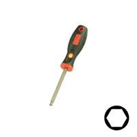 Genius Tools Csavarhúzó imbusz, gömbvégű 3 mm - Genius