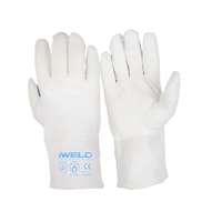 IWELD Kesztyű hegesztő, hő-lángálló- Fehér, AWI/TIG 11" - IWELD