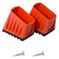 KRAUSE Létra kiegészítő lábdugópár 33x20 mm Hátsó láb narancs - KRAUSE Monto