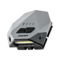 Nebo Szerelőlámpa - Fejlámpa LED COB ledes akkumulátoros, csíptetős