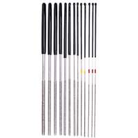 Welzh Werkzeug Kábelcsatlakozó tisztító gyémánt reszelő készlet 12 db anya saru Welzh