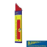 Bleispitz Jelölő kréta betét 5 db-os - PIROS - Bleispitz