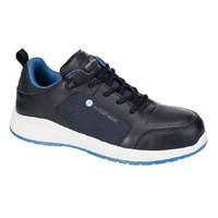 PortWest Munkavédelmi cipő PORTWEST - Eco Composite Trainer S3S fekete 44-es