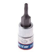 King Tony Rátűzőkulcs - crowa+bit 1/4" torx, furatos TPX27 - King Tony