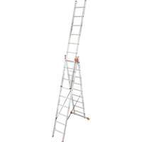 KRAUSE Létra ALU létrafokos sokcélú álló 3x 9 fokos - Krause Monto TRIBILO