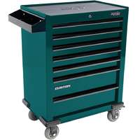 SP Tools Szerszámos kocsi gyári-felszerelt 321 db-os 7 fiók CUSTOM S. ZÖLD -