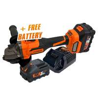 SP Tools Sarokcsiszoló, akkus 18V 125 mm 2 db 6.0Ah 1200 W - SP Tools