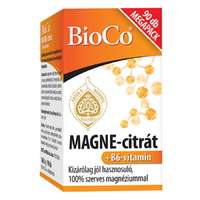 BIOCO Vitamin BIOCO Magne-Citrát + B6-vitamin 90 darab