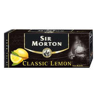 SIR MORTON Fekete tea SIR MORTON Classic Lemon 20 filter/doboz