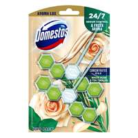 DOMESTOS Toalett öblítő DOMESTOS Aroma Lux White Rosebuds & Tea Tree Oil 2x55g