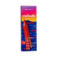 NEBULO Színes ceruza NEBULO Jumbo háromszögletű piros