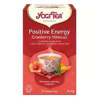 YOGI TEA Bio tea YOGI TEA Pozitív energia tőzegáfonyával és hibiszkusszal 17 filter/doboz