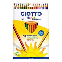 GIOTTO Színes ceruza GIOTTO elios háromszögletű 18 db/készlet