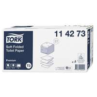 TORK Toalettpapír TORK Soft Preium T3 2 rétegű hajtogatott fehér 252 lap 30cs/krt