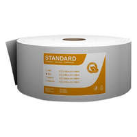 FORTUNA Toalettpapír FORTUNA Standard Jumbo midi 23cm 180m 2 rétegű fehér 6 tekercs/csomag