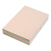 KASKAD Fénymásolópapír színes KASKAD A/4 80 gr vegyes pasztell (25,55,65,75,85) 5X20 ív/csomag
