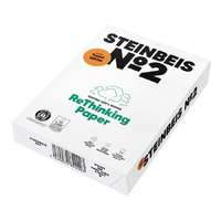 STEINBEIS Fénymásolópapír STEINBEIS NO 2. ISO 80-s A/4 újrahasznosított 80 gr 500 ív/csomag